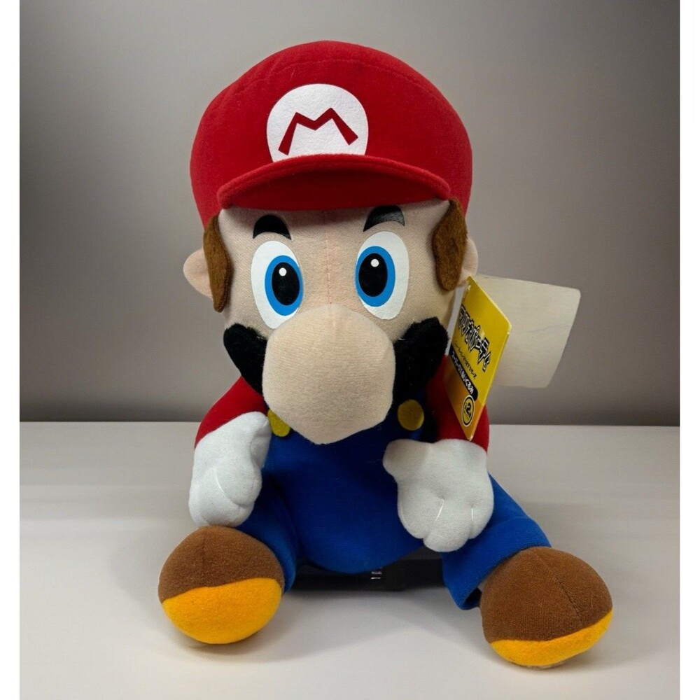 Vintage 2006 Banpresto Mario Party Super DX Plush 11” Japan Arcade Prize NWT
